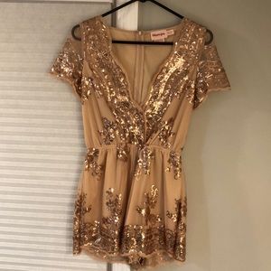 Showpo sequin romper